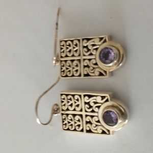 Sterling silver earrings